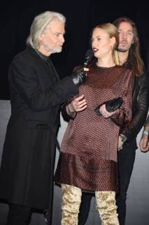 Hermann Buehlbecker Cosima Auermann at the presentation of the Lambertz Fine Art calendar 2018 in the Friedrichstadtpalast in Berlin on 22.11.2017