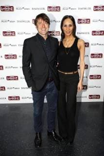 Bruno Eyron Friederike Dirscherl at the LAMBERTZ Fine Art Calendar Presentation in the Friedrichstadtpalast Berlin