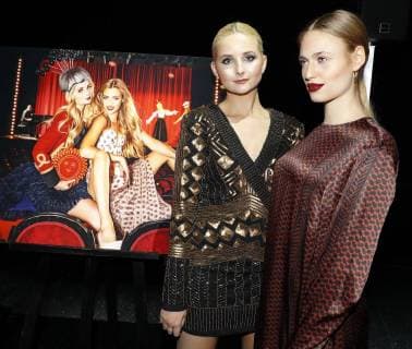 Anna Hiltrop Cosima Auermann at the LAMBERTZ Fine Art Calendar Presentation in the Friedrichstadtpalast Berlin