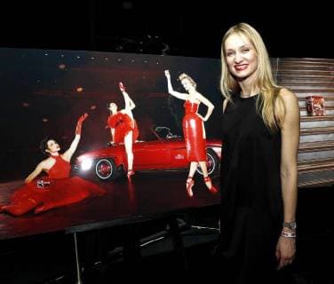 Lia Kemendi at the LAMBERTZ Fine Art Calendar Presentation in the Friedrichstadtpalast Berlin