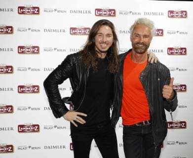 Gil Ofarim Michael Reh at the LAMBERTZ Fine Art Calendar Presentation in the Friedrichstadtpalast Berlin