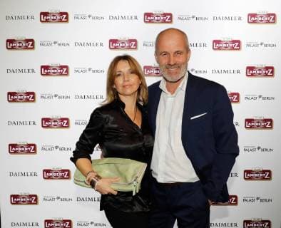 Tina Ruland Claus G Oeldorp at the LAMBERTZ Fine Art Calendar Presentation in the Friedrichstadtpalast Berlin