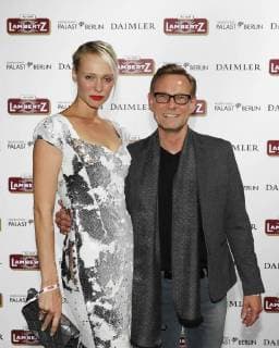Nele Hermann Dirk Rueter at the LAMBERTZ Fine Art Calendar Presentation in the Friedrichstadtpalast Berlin