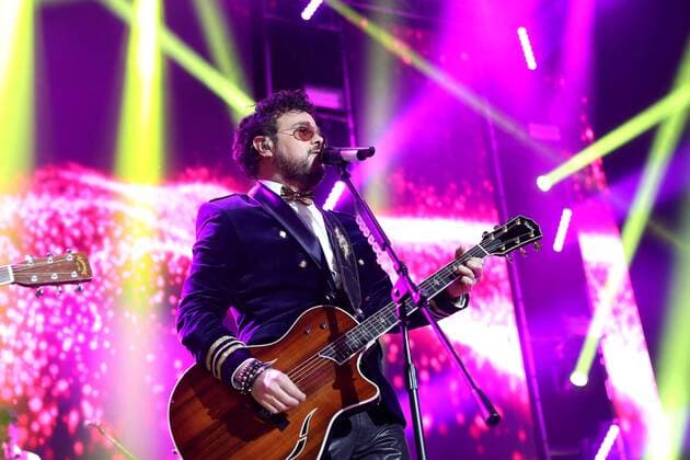 November 22, 2017 - EUM20171124ESP06.JPG.CIUDAD DE Mo°XICO, Concert Concierto-Aleks Syntek.-Aspectos del concierto del cantante mexicano Aleks Syntek, en el foro Plaza Condesa ubicado en la colonia Roma de la Ciudad de Mexico, este 24 de noviembre de 2017, el cual se realizaroÂ­a este 20 de septiembre de 2017, pero fuer reprogramado debido a los acontecimientos del sismo registrado el 19 de septiembre. Foto: Agencia EL UNIVERSAL AFBV  - ZUMAu78_ 20171122_zaf_u78_114 Copyright: xValentexRosasx