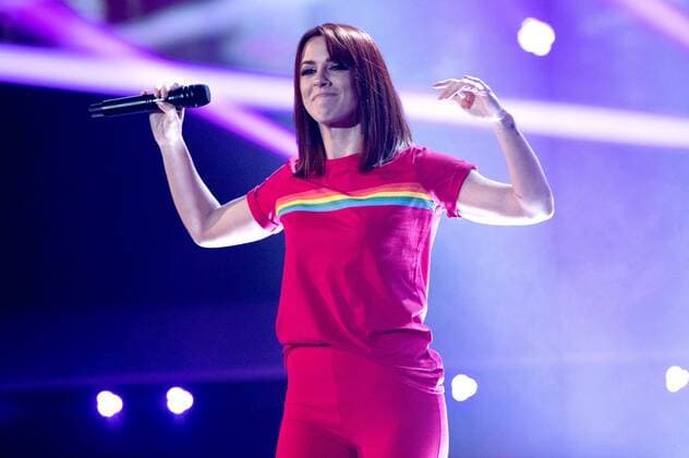 Vanessa Mai at the recording of the TV show The hits of the year The big show of the Schlager stars and stories 2017 at the Congress Centrum Suhl 24 11 2017 Foto:xM.xKremerx xFuturexImage