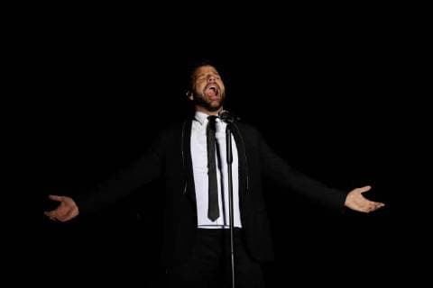 November 25, 2017 - EUM20171125ESP19.JPG.CIUDAD DE MEXICO MusicMusica-Ricky Martin.- Concierto del cantante puertorriqueno, Ricky Martin, en el Zocalo de esta capital, 25 de noviembre de 2017. Foto: Agencia EL UNIVERSALIvan StephensJMA.  - ZUMAu78_ 20171125_zaf_u78_124 Copyright: xElxUniversalx