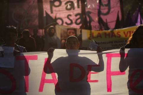 November 26, 2017 - Mexico City, Mexico - Women march marking the International Day for the Elimination of Violence against Women, in Mexico City, Saturday, Nov. 25, 2017. They are demanding justice in the face of the many missing and murder cases against women, that have not been resolved by Mexican authorities. Mexico City Mexico  - ZUMAn230 20171126_zaa_n230_005 Copyright: xEmilioxEspejelx