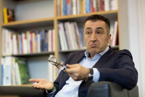 Germany Berlin Interview and Portrait with Cem Özdemir B90 Green 23 11 2017