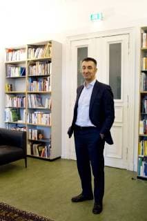 Germany Berlin Interview and Portrait with Cem Özdemir B90 Green 23 11 2017