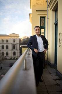 Germany Berlin Interview and Portrait with Cem Özdemir B90 Green 23 11 2017