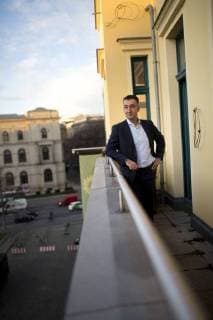 Germany Berlin Interview and Portrait with Cem Özdemir B90 Green 23 11 2017