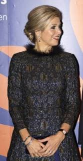 27-11-2017 Amsterdam Queen Maxima during the Prince Bernhard Cultuurfonds award at the Muziekgebouw aan ’t IJ in Amsterdam. The award, 150.000 euro, was presented to writer Geert Mak.  Copyright: xPPE WERFx