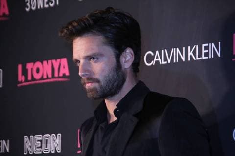 November 28, 2017 - New York, N.Y, USA - SEBASTIAN STAN attends the I, Tonya New York Premiere,.Village East Cinema, NYC.November 28, 2017.Photos by , Globe Photos Inc. New York USA - ZUMAms4_ 20171128_zaa_ms4_009 Copyright: xSoniaxMoskowitzx