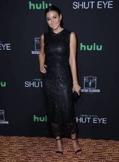 November 28, 2017 - Hollywood, CA, U.S. - 28 November 2017 - Hollywood, California - Emmanuelle Chriqui. Hulu s Shut Eye Season 2 Premiere held at The Magic Castle. in Hollywood. Photo Credit: AdMedia Hollywood U.S. - ZUMAa123 20171128_zaa_a123_011 Copyright: xBirdiexThompsonx