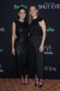 November 28, 2017 - Hollywood, CA, U.S. - 28 November 2017 - Hollywood, California - Emmanuelle Chriqui, KaDee Strickland. Hulu s Shut Eye Season 2 Premiere held at The Magic Castle. in Hollywood. Photo Credit: AdMedia Hollywood U.S. - ZUMAa123 20171128_zaa_a123_025 Copyright: xBirdiexThompsonx