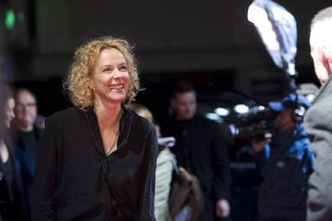 Katja RIEMANN Germany Actress on the Red Carpet Red Carpet Show Film Premiere Forget about Nick 28 11 2017 in the Lichtburg in Essen