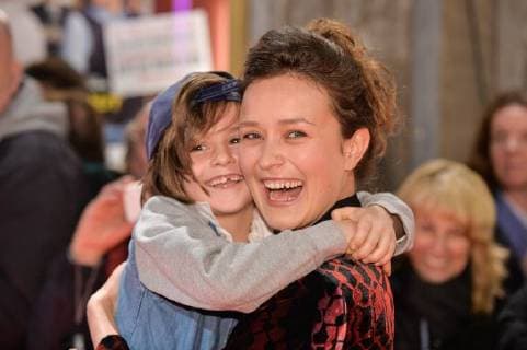 Premiere of the feature film FORGET ABOUT NICK in Essen Actress Tinka Fürst with the young actor Vico Magno on 28.11.2017 at the premiere of the movie Forget about Nick at the Lichtburg in Essen FORGET ABOUT NICK is the latest film by the renowned and award-winning director Margarethe von Trotta xAGx
