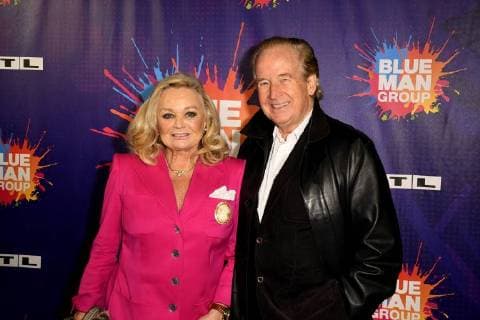 Moderator Max Schautzer and his wife Gundel attend the premiere of the Show Blue Man Group on 30 11 2017 in Cologne