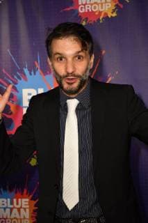 The actor Luca Zamperoni arrives at the premiere of the Show Blue Man Group on 30.11.2017 in Cologne