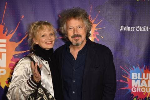 Musician Wolfgang Niedecken and his wife Tina attend the premiere of the Show Blue Man Group on 30 11 2017 in Cologne
