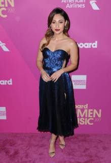 November 30, 2017 - Hollywood, CA, U.S. - 30 November 2017 - Hollywood, California - Francia Raisa. Billboard Women in Music 2017 held at The Ray Dolby Ballroom. Photo Credit: AdMedia Hollywood U.S. - ZUMAa123 20171130_zaa_a123_013 Copyright: xBirdiexThompsonx