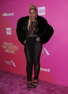 November 30, 2017 - Hollywood, CA, U.S. - 30 November 2017 - Hollywood, California - Mary J. Blige. Billboard Women in Music 2017 held at The Ray Dolby Ballroom. Photo Credit: AdMedia Hollywood U.S. - ZUMAa123 20171130_zaa_a123_053 Copyright: xBirdiexThompsonx