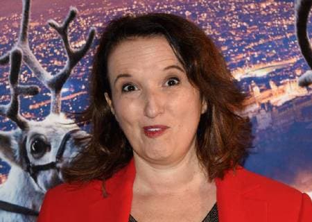 Anne Roumanoff CELEBRITES : Avant premiere du film Santa et Cie - Paris - 03 12 2017 FedericoPestellini Panoramic 