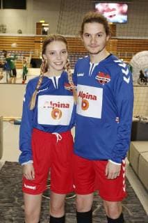 Lina Larissa Strahl and Tilman Pörzgen bem Charity football game Kicken mit Herz 2017 at the Alsterdorfer Sporthalle Hamburg 03 12 2017 Foto:xC.xTamckex xFuturexImage