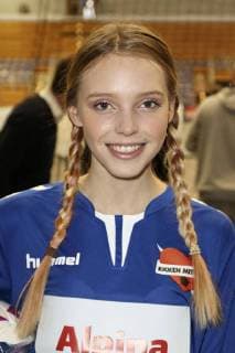 Lina Larissa Strahl bem Charity football game kicking with heart 2017 in the Alsterdorfer sports hall Hamburg 03 12 2017 Foto:xC.xTamckex xFuturexImage