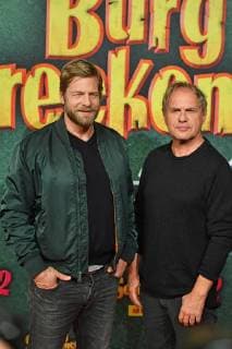 v li Henning BAUM Actor Uwe OCHSENKNECHT Actor World Premiere BURG SCHRECKENSTEIN Red Carpet Red Carpet on 03 12 2017