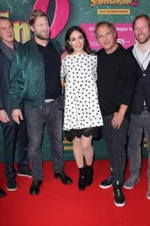 Ralf Huettner Director Henning Baum Jasmin Barbara Mairhofer Uwe Ochsenknecht Alexis von Wittgenstein Film premiere of Burg Schreckenstein 2 at the Mathaeser Filmpalast in Muenchen on 03 12 2017
