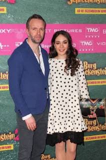 Martin Thaler Jasmin Barbara Mairhofer Film premiere of Burg Schreckenstein 2 at the Mathaeser Filmpalast in Muenchen on 03 12 2017