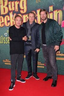 Uwe Ochsenknecht Ralf Huettner Director Henning Baum Film premiere of Burg Schreckenstein 2 at the Mathaeser Filmpalast in Muenchen on 03 12 2017