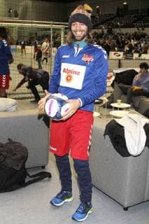 Ingo Pohlmann bem Charity football game kicking with heart 2017 in the Alsterdorfer sports hall Hamburg 03 12 2017 Foto:xgbrcix xFuturexImage