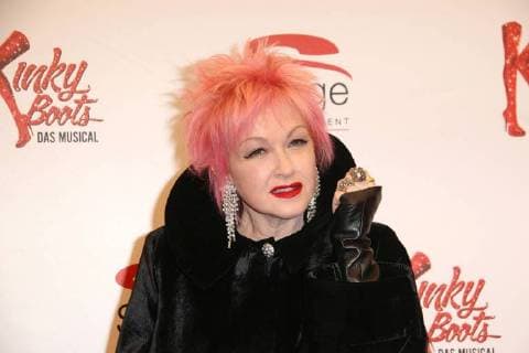 Cyndi Lauper at the Kinky Boots Musical Premiere on 3 12 2017 in Hamburg Kinky Boots Musical Premiere in Hamburg 2017