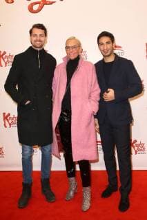 Jimi Blue Ochsenknecht Natascha Ochsenknecht and Umut Kekilli at the Kinky Boots Musical Premiere on 3 12 2017 in Hamburg Kinky Boots Musical Premiere in Hamburg 2017