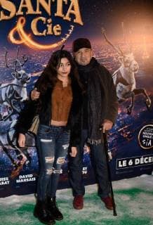 Jean Claude Carriere et sa fille CELEBRITES : Avant premiere du film Santa et Cie - Paris - 03 12 2017 FedericoPestellini Panoramic 