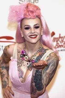 Belle la Donna at the German premiere of the musical Kinky Boots at the Operettenhaus Hamburg 03 12 2017 Foto:xC.xNiehausx xFuturexImage