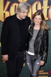 Frank Meiling and Sharon von Wietersheim at the premiere of the movie Burg Schreckenstein 2 at Mathäser Filmpalast Munich 03 12 2017 Foto:xP.xSchönbergerx xFuturexImage