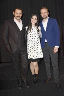 Alexander Beyer Jasmin Barbara Mairhofer and Martin Thaler at the premiere of the movie Burg Schreckenstein 2 at Mathäser Filmpalast Munich 03 12 2017 Foto:xP.xSchönbergerx xFuturexImage