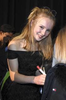 Mina Rueffer at the premiere of the movie Burg Schreckenstein 2 at the Mathäser Filmpalast Munich 03 12 2017 Foto:xP.xSchönbergerx xFuturexImage