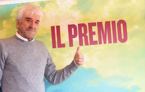 Foto IPP Gioia Botteghi Roma 04 12 2017 presentazione del film Il premio nella foto Gigi Proietti Italy Photo Press - World Copyright  0