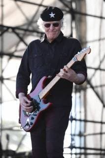 FORT LAUDERDALE BEACH, FL - DECEMBER 03: Paul Dean of Loverboy performs during The Riptide Music Festival on December 3, 2017 in Fort Lauderdale Beach Florida. Copyright: xmpi04x