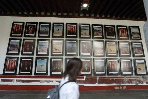 December 4, 2017 - EUM20171204ESP09.JPG.CIUDAD DE MEXICO ExhibitionExposicion-Tim Burton.- Recorrido por la exposicion El mundo de Tim Burton en el marco de su presentacion, antes de estar abierta al publico, el lunes 4 de diciembre de 2017 en el Museo Franz Mayer. Foto: Agencia EL UNIVERSALBerenice FregosoEVZ  - ZUMAu78_ 20171204_zaf_u78_022 Copyright: xElxUniversalx