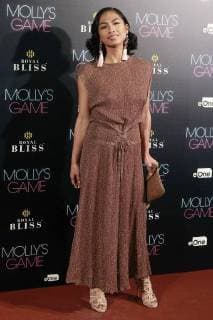 Alexandra Masangkay during the Spanish premier of the film Molly s Game . December 04, 2017.  (2017120430)