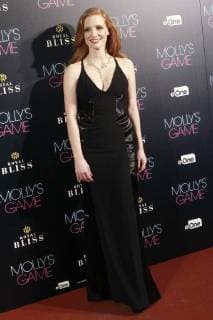 USA s actress Jessica Chastain during the Spanish premier of the film Molly s Game . December 04, 2017.  (2017120444)