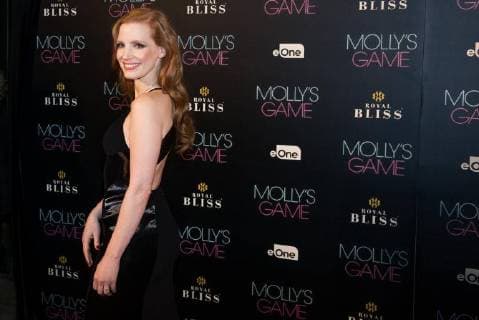 December 4, 2017 - Madrid, Spain - Jessica Chastain attends the Molly s Game movie premiere at Capitol Cinema in Madrid on Dec 4, 2017 Madrid Spain  - ZUMAn230 20171204_zaa_n230_265 Copyright: xGabrielxMasedax