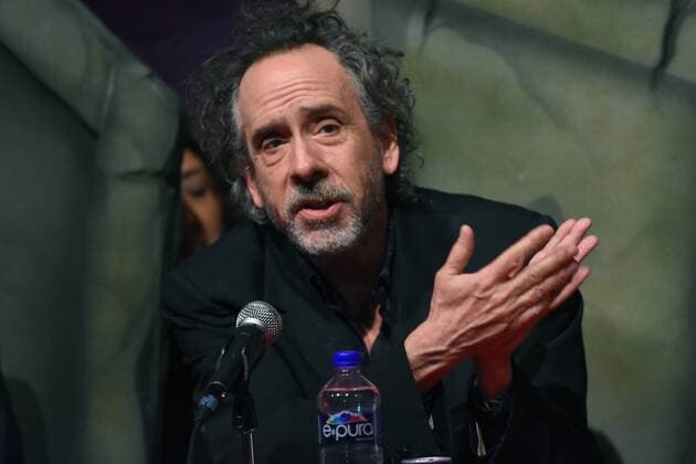 December 4, 2017 - Mexico City, Mexico, Mexico - Director Tim Burton is seen during a press conference as part of the activities of his visit to promote The World of Tim Burton Exhibition at Memory and Tolerance Museum on December 04, , 2017 in Mexico City, Mexico Mexico City Mexico  - ZUMAn230 20171204_zaa_n230_342 Copyright: xCarlosxTischlerx