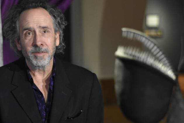 December 4, 2017 - Mexico City, Mexico, Mexico - Director Tim Burton is seen during a press conference as part of the activities of his visit to promote The World of Tim Burton Exhibition at Memory and Tolerance Museum on December 04, , 2017 in Mexico City, Mexico Mexico City Mexico  - ZUMAn230 20171204_zaa_n230_343 Copyright: xCarlosxTischlerx