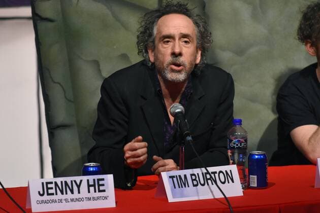 December 4, 2017 - Mexico City, Mexico, Mexico - Director Tim Burton is seen during a press conference as part of the activities of his visit to promote The World of Tim Burton Exhibition at Memory and Tolerance Museum on December 04, , 2017 in Mexico City, Mexico Mexico City Mexico  - ZUMAn230 20171204_zaa_n230_345 Copyright: xCarlosxTischlerx